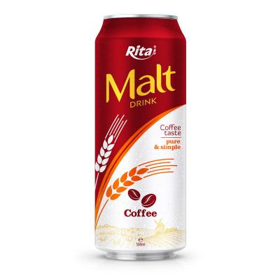 China Rita Vietnam 500ml Canned Non-alcoholic Beer Malt Drinks Coffee Sparkle Flavor HALAL 500containers/month for sale