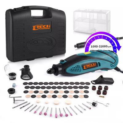 China Top Multifuction Tool Kit EU Factory Direct Sale 135W 5-speed Electric Drill Set Dremel Engraving Machine DIY Rotary Tool Kit for sale