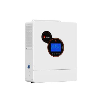 China Home Hot Sell SRNE 5Kw 10Kw On/Off Grid Solar Inverter Hybrid Inverter  for battery energy storage system for sale