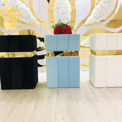 China Wedding Party Event Decoration SAWA New Event Decoration PVC Wedding Base Can Be Customized Color for sale