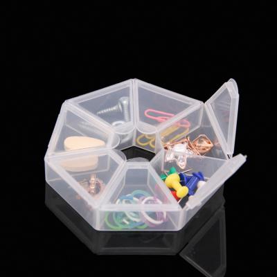 China Fashion Custom 7 Compartment Pill Box Case For Storage Pill Box Maker for sale