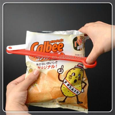 China Diy viable 2015 new fashion scissors form plastic bag sealer chip clips for sale