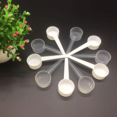 China Viable Manufacturers Head Plastic Spoons Small Plastic Scoops Washing Milk Powder Scoop Custom for sale