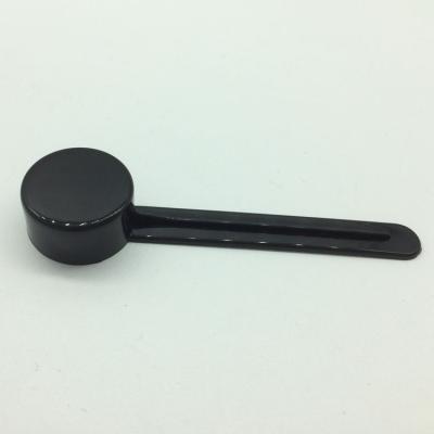 China Viable Custom Long Handle Plastic Black Plastic Spoon Medical Liquid Plastic Measuring Scoop Spoons 9ml/4.5g for sale