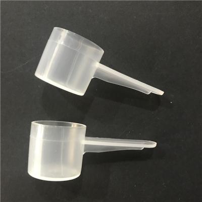 China Viable White Clear Custom Protein Powder Whey Scoop PP 6.5ml Measuring Scoop for sale