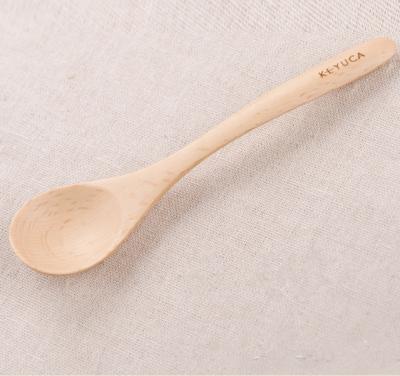 China Sustainable Special Soft Bamboo Wooden Baby Feeding Spoon Scoop Shenzhen Manufacturing for sale