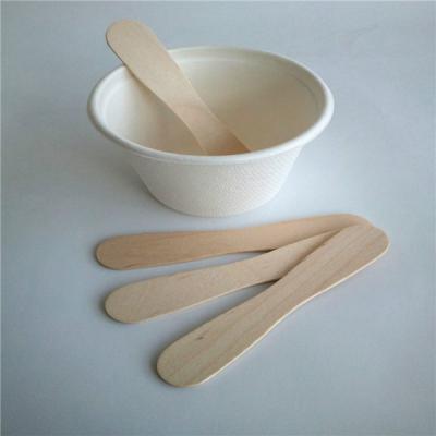 China Wholesale Disposable Wooden Wooden Ice Cream Stick/Cake Stick Factory Sustainable/Edible Ice Cream Scoop Stick Grade Made In China for sale