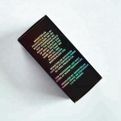 China ZPT2-320 Recyclable Mark 10ml Laser Hologram Hologram Printing Box Custom Holographic Vial Box Supplier for sale