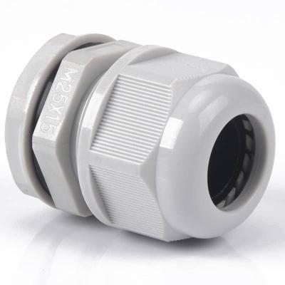 China Joint Plug Firmly Cable Waterproof Joint Grip M25 High Quality Plastic CE ROHS REACH Mini Cable Gland For Fixture IP68 Rope TUV Free Sample for sale