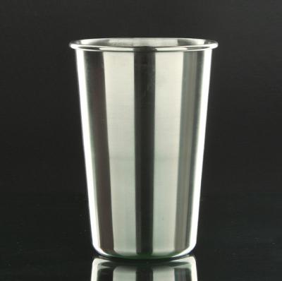 China Shot Glasses 100ml Disposable Custom Stainless Steel Pint Cup Wine Glass-metal Shot Glasses for sale