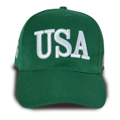 China breathable & Waterproof Fast Shipping Inventory Embroidered Logo 5 Panels Hat USA Baseball Cap Sports Hat for sale