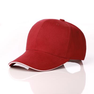 China COMMON Wholesale High Quality Custom Fitted Cotton 6 Panel Baseball Hat Custom Fitted Hat for sale