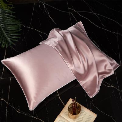 China Wholesale Anti Dust Mite Both Sides 19mm Real Mulberry Silk 100% Silk Pillowcase For Sleeping Gift for sale