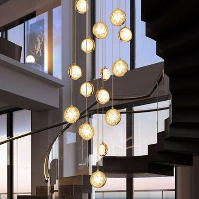 Cina Unique Design/High Quality Hotel Modern Decorative Drop Pendant Lamp Modern Design Large G9 Living Room Villa Dining Room Custom Chandelier Light in vendita