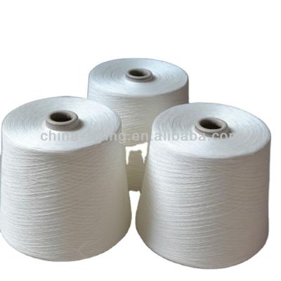 China High Tenacity Hot Selling Ring Spun Polyester Yarn 100% Polyester Spun Yarn 30/1,40/1 Knitting And Weaving Yarn For Garment Fabric for sale