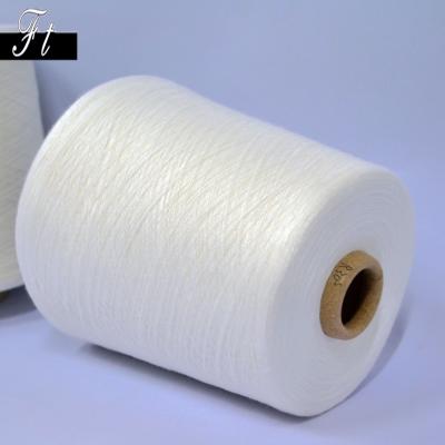 China Good quality 100% white rings / sustainable raw virgin spun /mvs viscous yarn 30/1 for weaving and knitting for sale