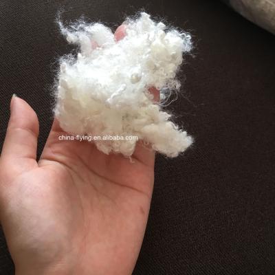 China Abrasion-resistant grade semi-virgin polyester staple fiber for sale