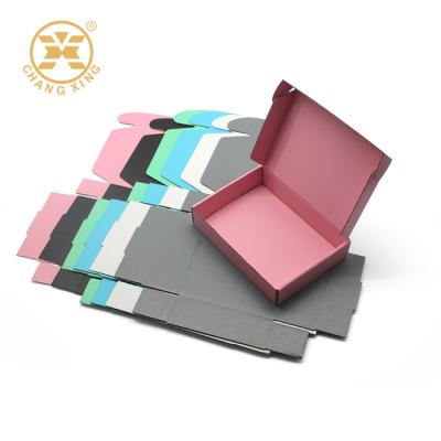 China Free Sample Recyclable Discount Custom Logo Three-Layer Corrugated Small Classic Paper Box For Dress Wholesale for sale