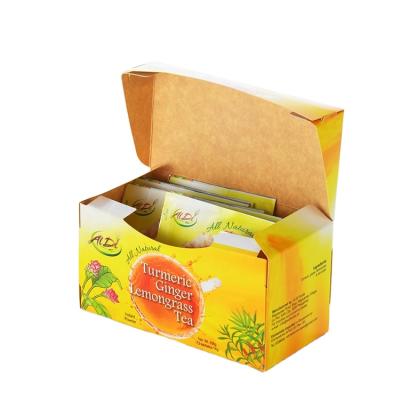 China Wholesale Custom Recyclable White Cardpaper Printing Paper Tea Set Gift Box Cardboard Wholesale For Tea Bags for sale