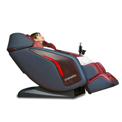 China 3D massage EASEPAL mode shiatsu massage chair leather foot heated full body massage chair 4d weightless luxury massage chair for sale