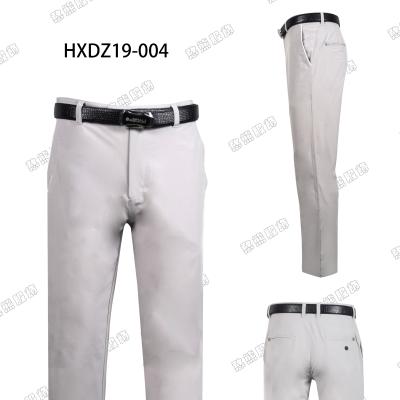 China Light Gray Quick Dry Golf Pants Mens Casual Trousers Mens Pants for sale