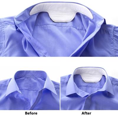 China 1Pcs Disposable Nonwoven Fabric Neck Sweat Pads Collar Guard Shirt Kollar Tie Deodorant Stain Remover for sale