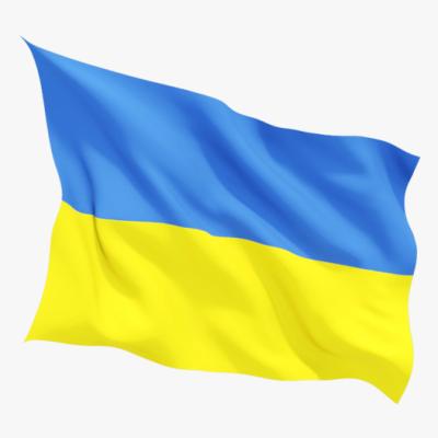 China Non Profit Organizations 5ft x 3ft Ukraine Flag for sale