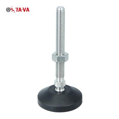 China 2021 Levelers, Factory Made Adjustable Conveyor System Conveyor Components YA-VA M8 Flexible Plastic Leveling Feet for sale