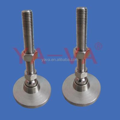 China Plastic Steel Adjustable Foot Levelers Conveyor System Furniture Leg Metal Support Feet For Table Legs for sale