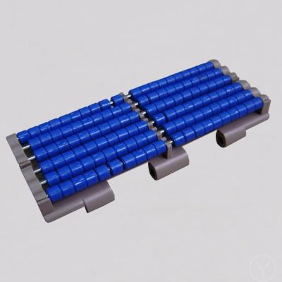 China Food Plastic Roller Chain Conveyor Chain Flexible Slat Chain for sale