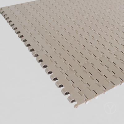 China Heat Resistant Modular Plastic Flush Grid Belt Slat Belt Conveyor Belt Conveyor Food Grade for sale