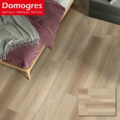 China Waterproof/Anti-Slip/Wear Resistant/Fire Retardant/Sound Barrier Factory wholesale price modern embossed 5mm spc flooring click waterproof planks for sale