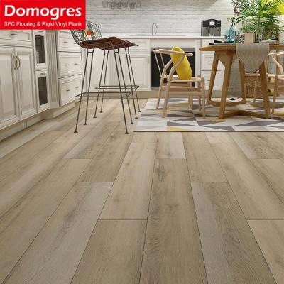 China Waterproof/Anti-Slip/Wear Resistant/Fire Retardant/Sound Barrier Popular Floorscore Approved Excellent Furability Oak Solid Wood 6mm Parquet Spc Flooring Tile for sale