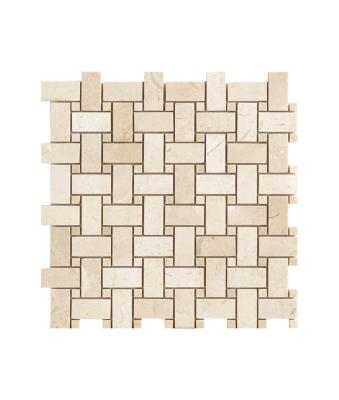 China Parquet China Suppliers Basket Weave stone mosaic for sale