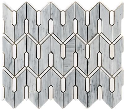 China Parquet China Factory Arrow shape stone mosaic for sale