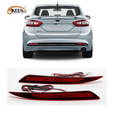 China Modified Car LED Lamp Rear Bumper LEAN Light For Ford Mondeo Fusion 2013-2018 Rear Fog Lamp Tail Lamp Brake Parking Stop Lights for sale