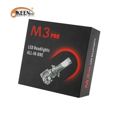 China ABS Car M3 H7 Good Glare Dissipation H7 Automobile Led H1 H3 9005 9006 H11 H12 H7 LED Headlight Bulbs for sale