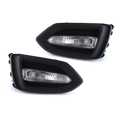 China WANTED Car Headlights Fog Lamp Led DRL For Accent Daytime Running Light Auto Head Driving Daytime Running Light 2018-2020 for sale