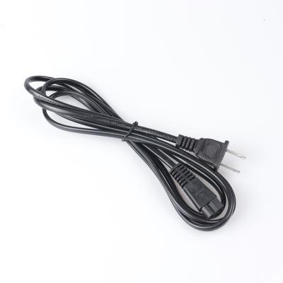 China Home Appliance Wholesale 2 Pin Computer Laptop Universal Power Extension Cord With IEC C8 Connector for sale