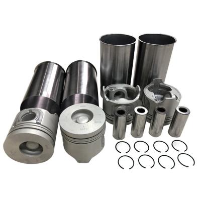 China Excavator Diesel Engine Piston Ring Cylinder Liner Kit For ISUZU 600P 4KH1 for sale