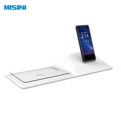 China Custom Acrylic Desktop Cradle Display Tray Phone Desk Display Holder For Retail Store Display Stand MSN-ds893581 for sale