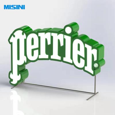 China Retail Display Props Show Sound Led Luminous Letter Sign Display Stand For Window Advertising Display MSN-ds-546927 for sale