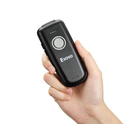 China Fast Scan Eyoyo CCD 1D Barcode Scanner Handheld 1500mAh USB Wired Bluetooth 2.4G Wireless Logistic Barcode Scanner for Warehouse, Library for sale