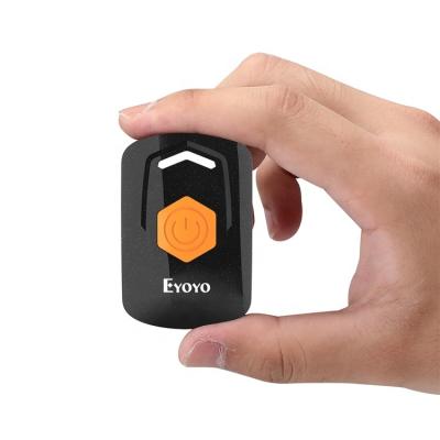 China 3-in-1 connection mode with B-T& 2.4G wireless & USB Wired Eyoyo Super Mini Portable 1D Barcode Scanner with Handheld BT & 2.4G Fast Scan 8 Hours FCC ROHS EYOYO/CE OEM Black+orange for sale