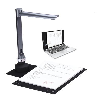 China ABS EYOYO F60A USB Plastic Document Camera Scanner 5 Mega-pixel HD Camera Capture A4 Size with LED Light Teaching Software for sale