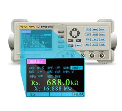 China Plastic Type Residual Voltage Digital Multimeters Inductance Test Bench Instrument for sale