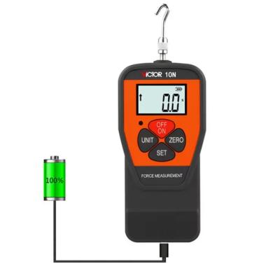 China Manufacturer New Design VICTOR 10N/50N/100N/200N/300N/500N Plastic Single Push-Pull DIGITAL DYNAMOMETER for sale