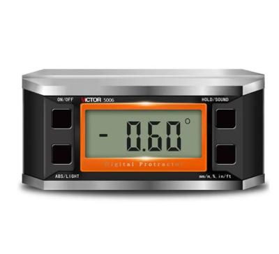 China VICTOR 5006 Digital Inclinometer Digital Magnetic Protractor With Backlight Illuminate 41*38*19cm for sale