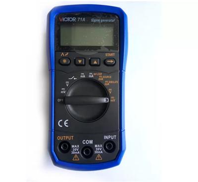 China VICTOR 71A 100MV 205*95*42mm Analog Digital Signal Generator Transmitter Source Simulator for sale