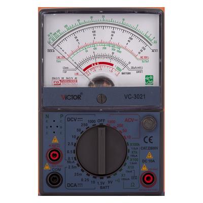 China VICTOR VC3021 Analog-Digital Multimeter up to AC 230V Strained-Band Structure Circuit Protection Meter VICTOR 3021 for sale